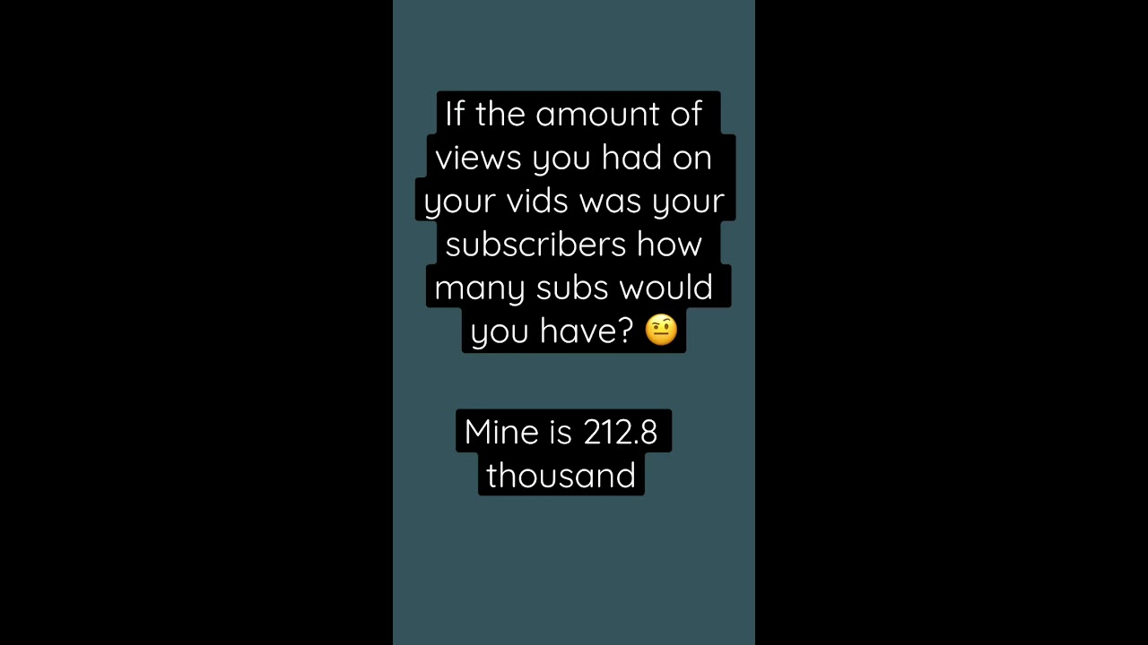 How Many Subs Would You Have Viral Shorts Fyp Trending