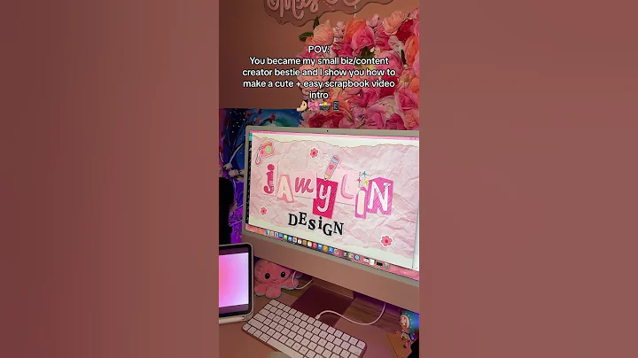 Your next Y2k Scrapbook Youtube Intro Video 🎀🌸📸 #shorts #introvideo #editingtutorial #youtuber