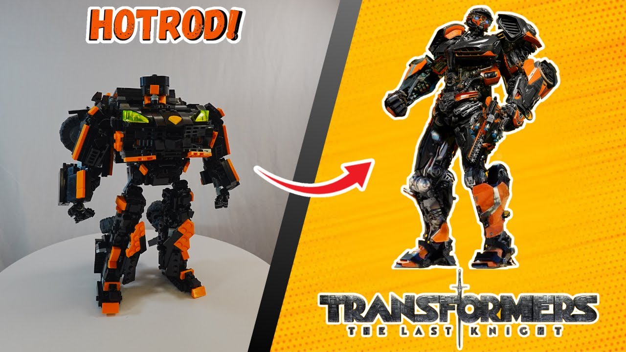 Lego Transformers TLK Hot Rod V3.0 YouTube
