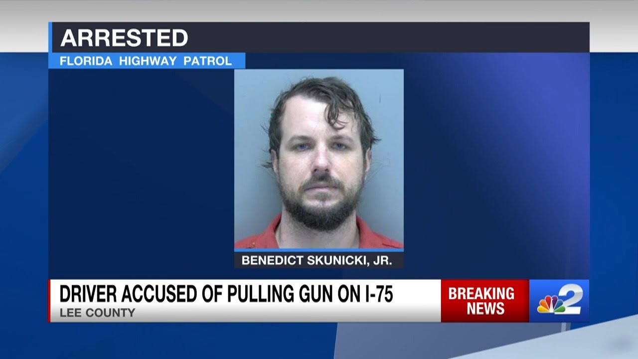 Convicted felon arrested for pointing gun at driver on I-75 in Fort ...