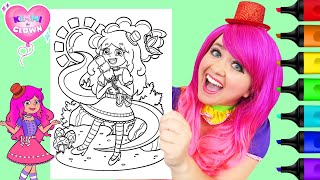 Coloring Kimmi The Clown Ice Cream | Markers