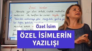 Özel İsimler | İlkokul 2. Sınıf | Özel Adların Yazılması Türkçe