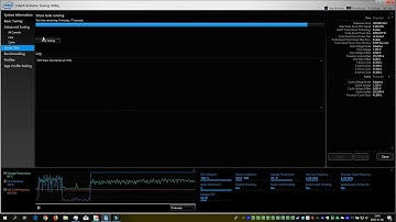 ASUS Intel® Extreme Tuning Utility - Intel Core i7-7700K @ 4.5GHz Monitoring