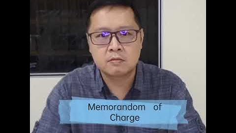 MOT-Memorandom of Transfer and MOC-Memorandom of Charge