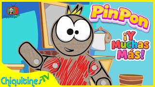 😃 Pinpon 🌈  para Preescolar 🎶 40 min de CANCIONES INFANTILES en español | ChiquitinesTV