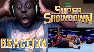 WWE Super Showdown - Goldberg vs The Fiend Bray Wyatt (Reaction)