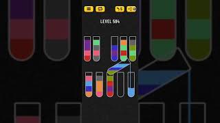 Water Sort Puzzle Level 584 Walkthrough Solution Android/iOS 💦