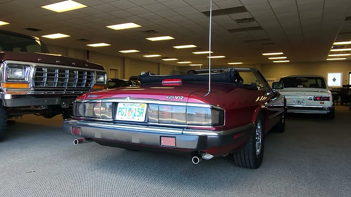 1992 Jaguar XJ-S conv. Selling on Bring-A-Trailer Feb. 2023