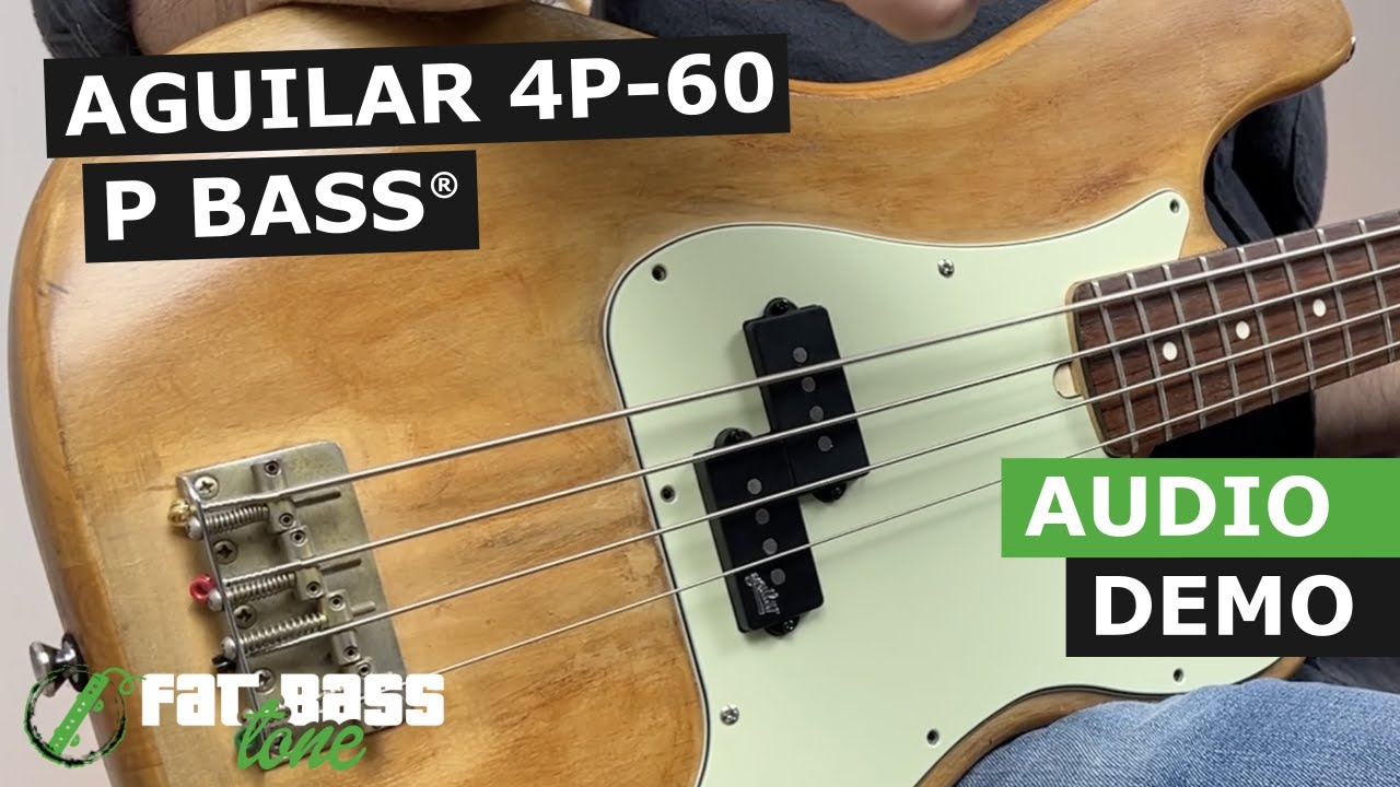 Aguilar 4P-60 Precision Bass® Pickup Set Demo