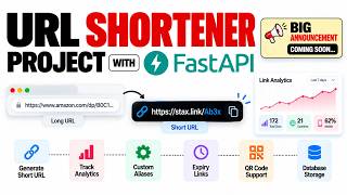 Build a URL Shortener with FastAPI | Complete Backend Project Tutorial Guide