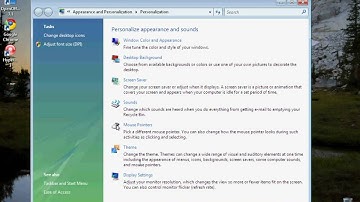 How to change the screen Resolution On windows Vista