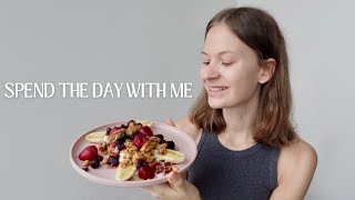 SPEND A WEEKDAY WITH ME | routines, recipes & chats