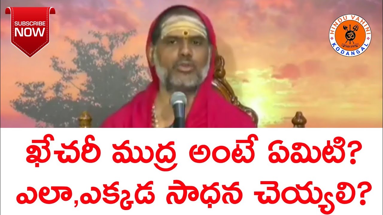 ఖేచరీ ముద్ర అంటే ఏమిటి?ఎలా,ఎక్కడ సాధన చెయ్యలి? | దత్త విజయం | హిందూ వాహిని