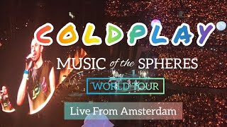 Coldplay Live in Amsterdam | 19 July 2023 | Don't miss the FIX YOU song | #coldplay #savorscape