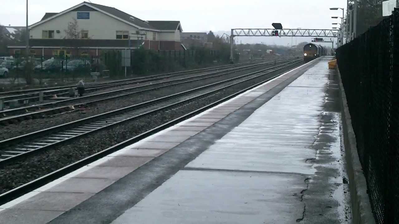 DBS 66043 ACCELERATES THOUGH GLOUCESTER WITH 6V05 STEEL 070312 - YouTube
