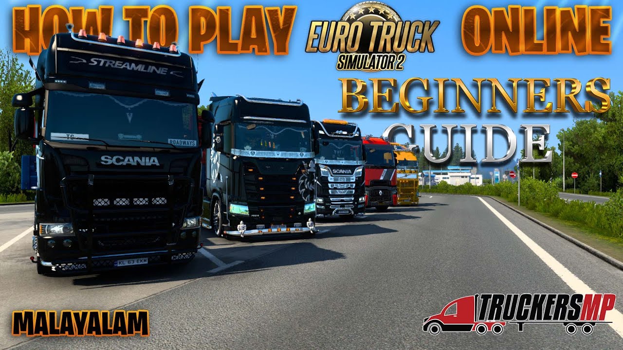 Tutorial The Beginners Guide to TruckersMP Multiplayer  Malayalam