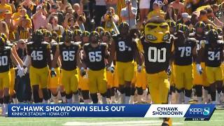 Cy-Hawk rivalry game at Kinnick Stadium sells out in hours