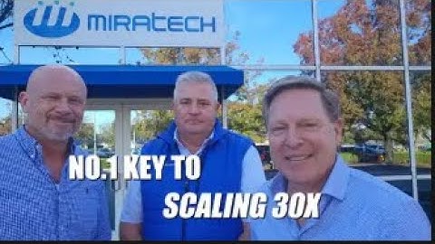 #1 Key to Scaling 30x