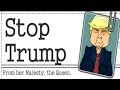 Stop trump  from her mejesty the queen  funny games for kids  mopixiecom