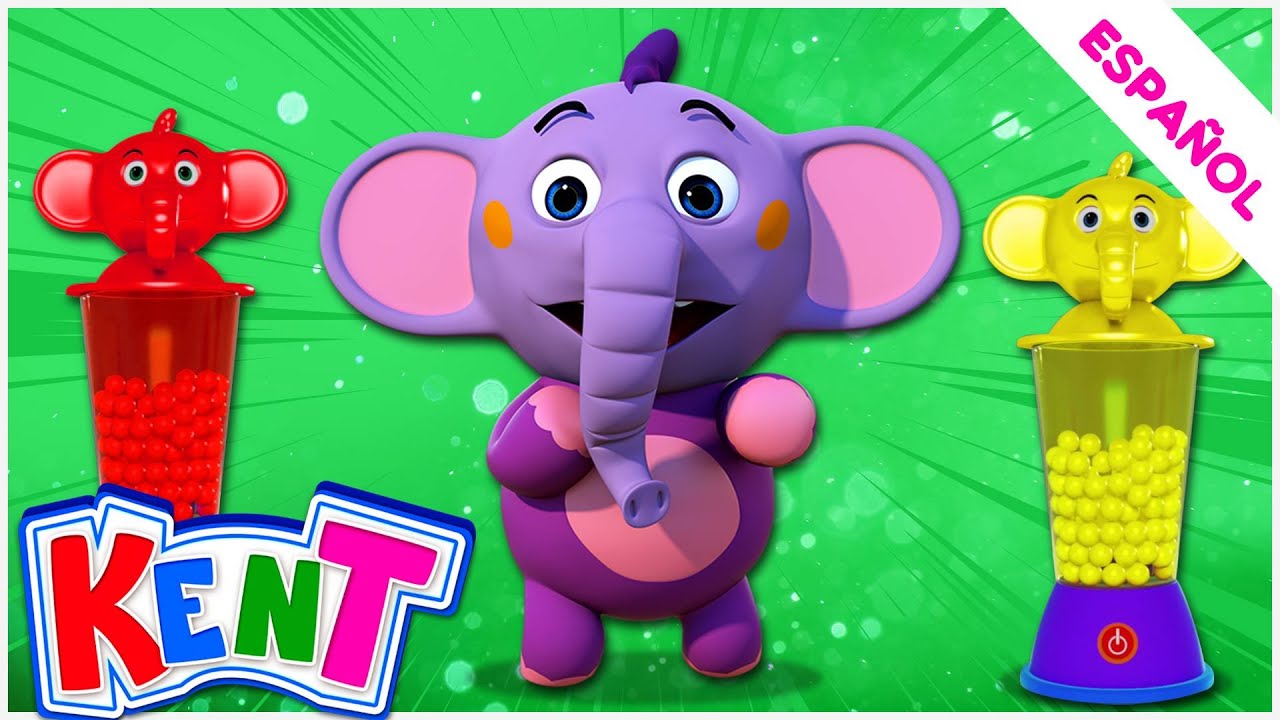 ⁣Kent el Elefante | Maquinas, bolitas de colores y sorpresas para aprender jugando