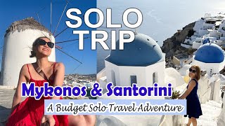 Mykonos & Santorini Travel Guide  Budget, Itinerary, Transport, Accommodation  5 Days Solo Travel