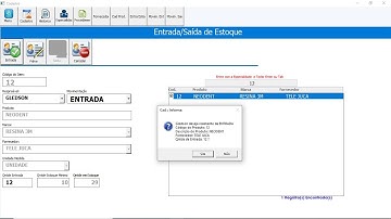 Desenvolvimento de Controle de Estoque no Excel