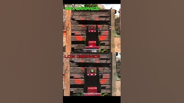 MAX VS LOW 😱 Graphics in New Update (WZM) #warzonemobile #wzm #graphics