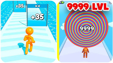 Pro Vs Noob Tall Man Run Vs Layer Man Lv.99  Adventure  Gameplay All Levels Android iOS LM10