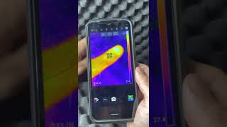 The best rugged thermal camera smartphone for a building biologist (Ulefone Power Armor 18T)