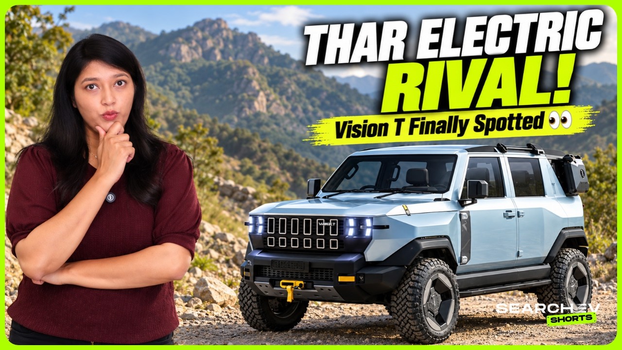 Mahindra Vision T Spotted — E-Thar Killer at ₹18L! Jaguar Type 01 | Denza D9 India | Honda 0 Alpha