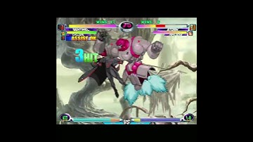 MvC2 Dhalsim / Sentinel 135% yoga strike DHC reset combo K.O. to unblockable sequences 9/6/23