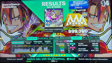 [DDR WORLD] Awaodori (ESP-14) 999,360 PFC
