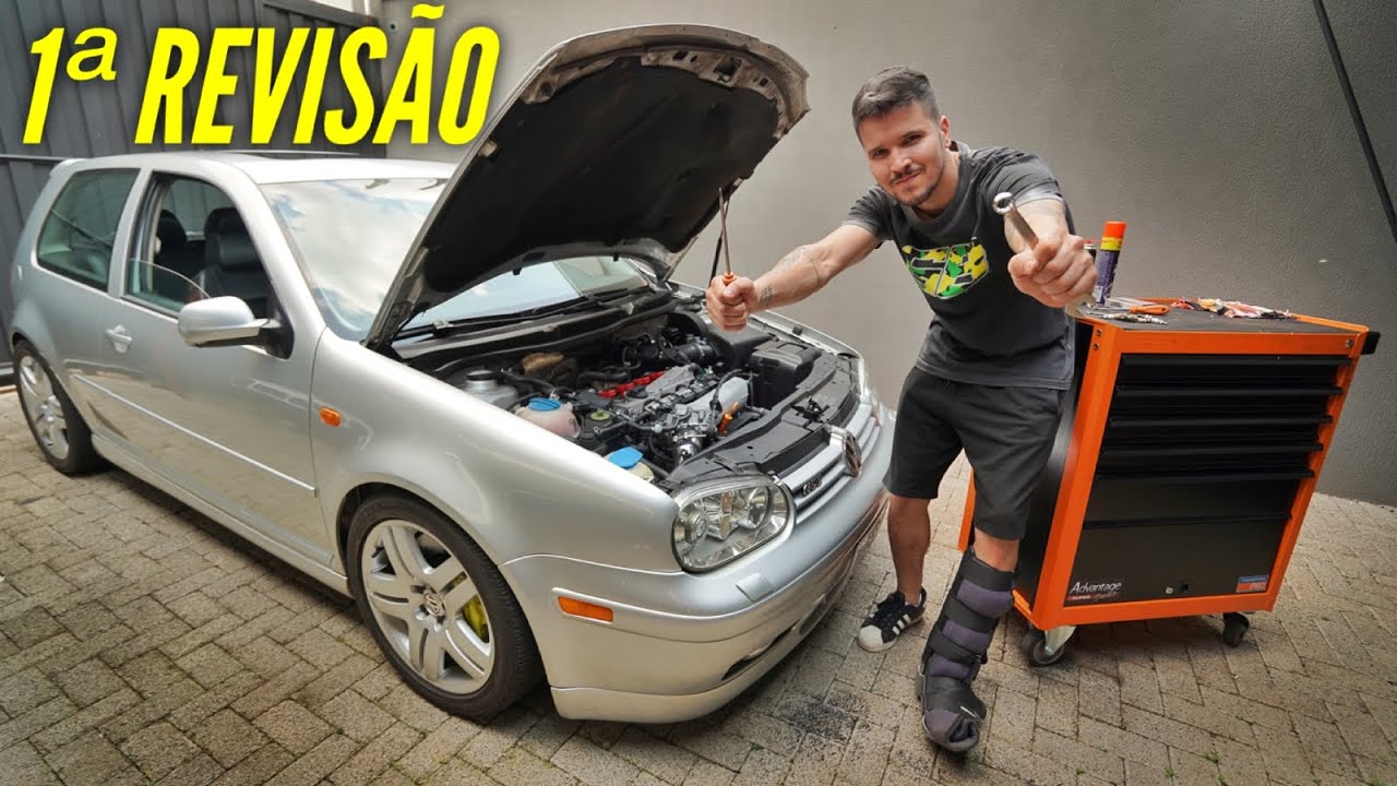 PRIMEIRA REVISÃO NO GOLF GTI MK4  *falhava e melhorou muito*