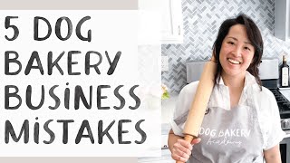 How to Start a Dog Bakery Business  // 5 Mistakes I Made In My Business