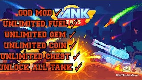 NEW UPDATE || 2022 || TANK STAR || MOD MENU ||  UNLOCK ALL ||  GOD MOD