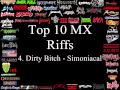 MX Top 10 Riffs MX Top 10 Riffs