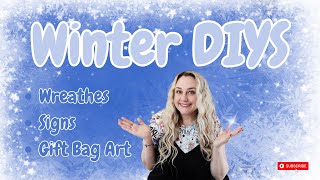 ⛄️WONDERFUL Winter DIYs ⛄️ | Home Decor on a Budget