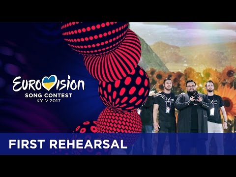 Jacques Houdek - My Friend (Croatia) First rehearsal in Kyiv