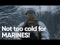 Marines conduct cold weather training