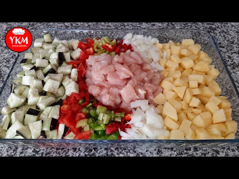 Video: Fırında Patlıcan Ve Domatesli Tavuk Nasıl Pişirilir