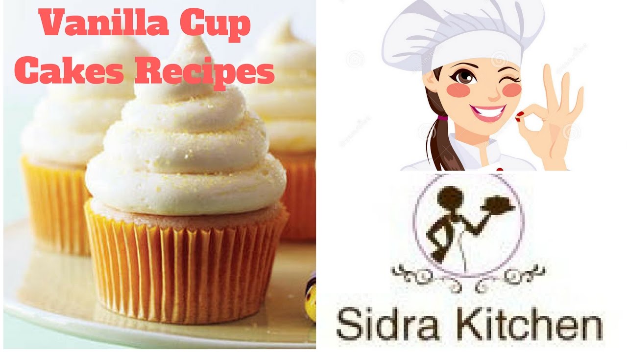 Vanilla Cup Cakes Recipes Urdu I Hindi I English YouTube