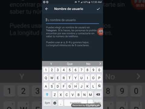 Video: ¿En crear un nombre de usuario?