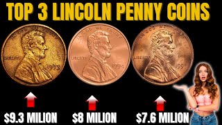 3 ULTRA RARE PENNY COINS WORTH A LOT OF MONEY! COINS WORTH MONEY