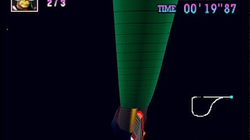 [TAS] Backwards F-Zero X Custom Track: Odd Town 6 - Reverse Jump