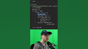 Amazon Interview Question! | Longest Consecutive Sequence  - Leetcode 128