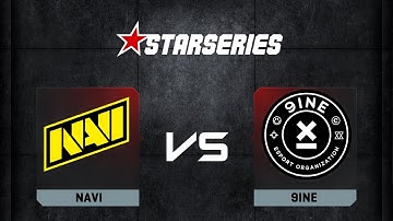 NAVI проти 9INE | Карта 2 | StarLadder StarSeries 19 Main Event