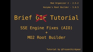 Skyrim SE Modding Tutorial: Installing SSE Engine Fixes with Root Builder for Mod Organizer 2