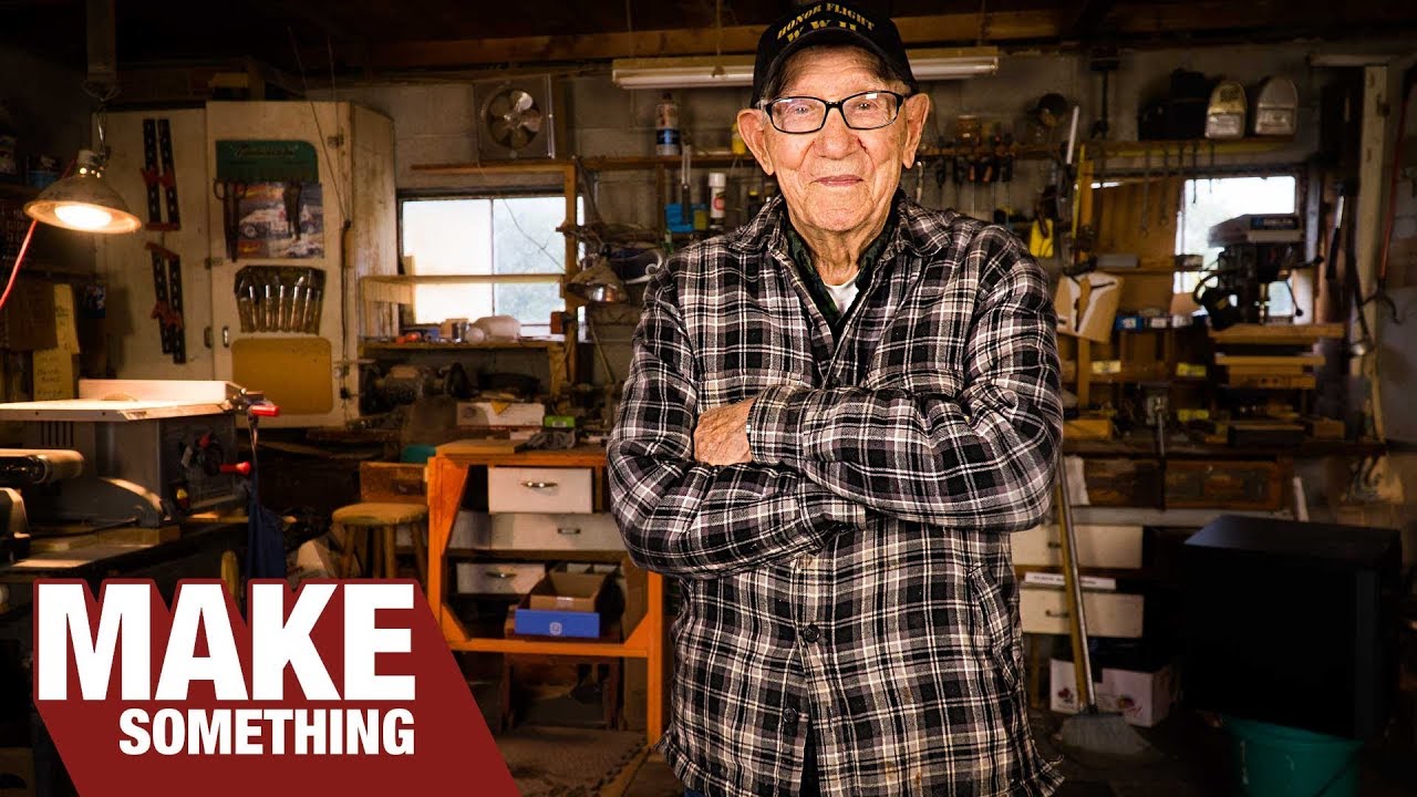 96 Years Old and Still Woodworking Meet my Grandpa  Shop Tour