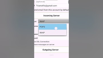 How do I add a mail account + imap set-up for gmail accounts