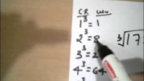 Vedic Maths   cube roots in just 2 seconds!